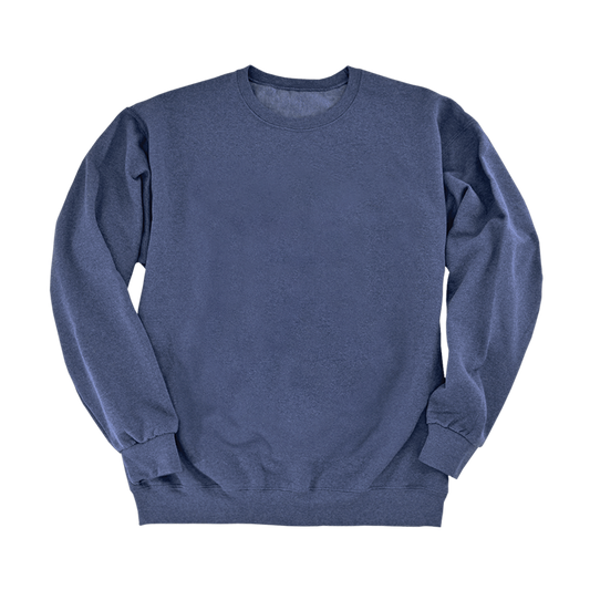 Polycotton Blend Crewneck Sweatshirt