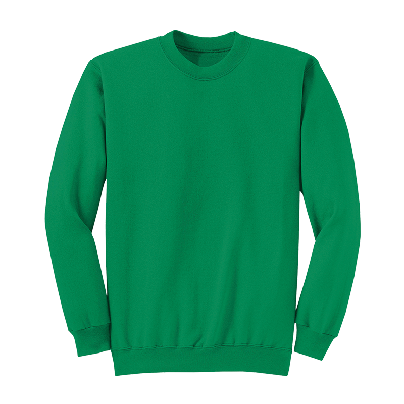 Polycotton Blend Crewneck Sweatshirt