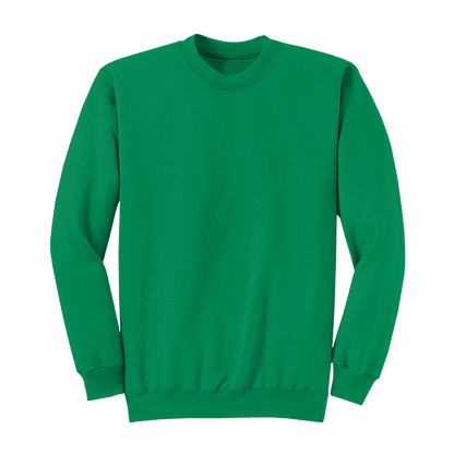 Polycotton Blend Crewneck Sweatshirt