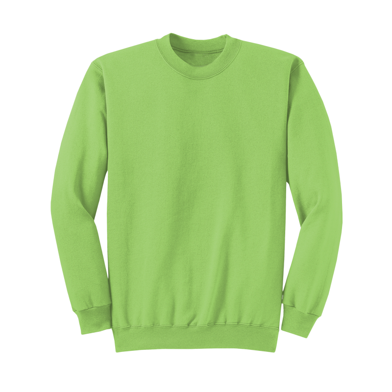 Polycotton Blend Crewneck Sweatshirt